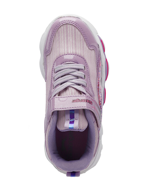 NOBLE I Kız Çocuk Cırt Cırtlı Lila Günlük Spor Ayakkabısı - Görsel 6