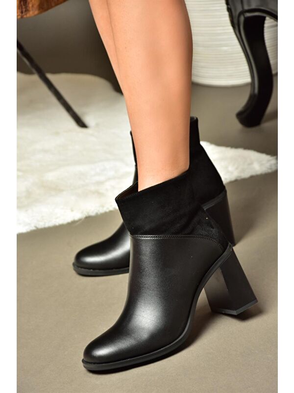 R5181012 Siyah Kadın Bot - Görsel 3