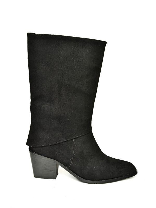 T936042502 Siyah Kadın Bot - Görsel 2