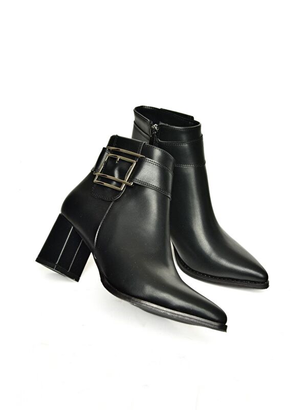 T820175309 Siyah Kadın Bot - Görsel 5