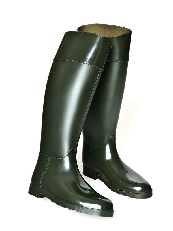 T858712109 Haki Kadın Çizme - Görsel 4