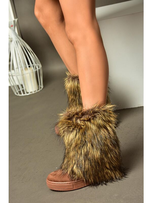 R6020430 Taba Kadın Bot - Görsel 3