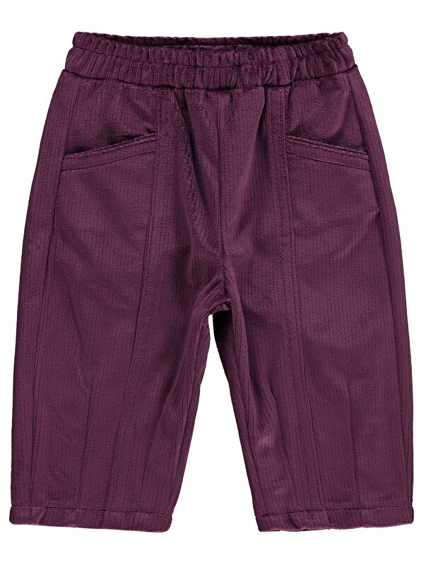 Civil Baby Cepli 6-18 Ay Pantolon - Lila 6-9 Ay
