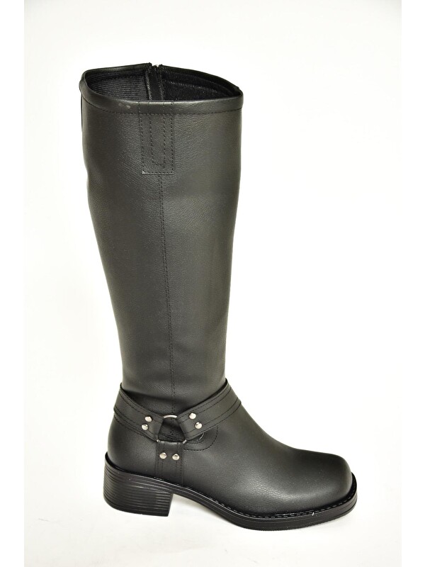 Fox Shoes T4045500 Siyah Kadın Çizme