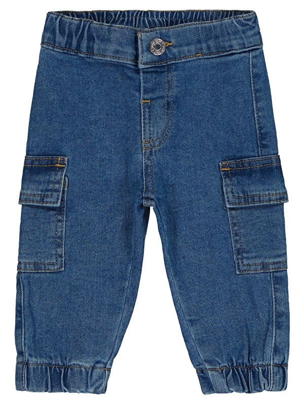 Civil Baby Luk Kargo 6-18 Ay Pantolon - Mavi