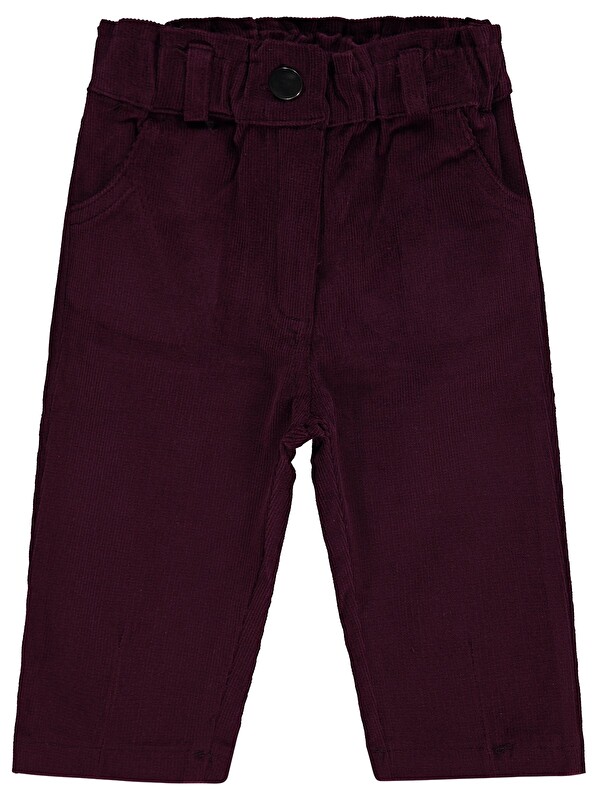 Civil Baby Basic 6-18 Ay Pantolon - Lila 9-12 Ay
