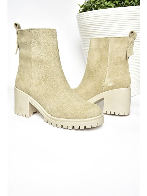 R6540065 Bej Kadın Bot - Görsel 3