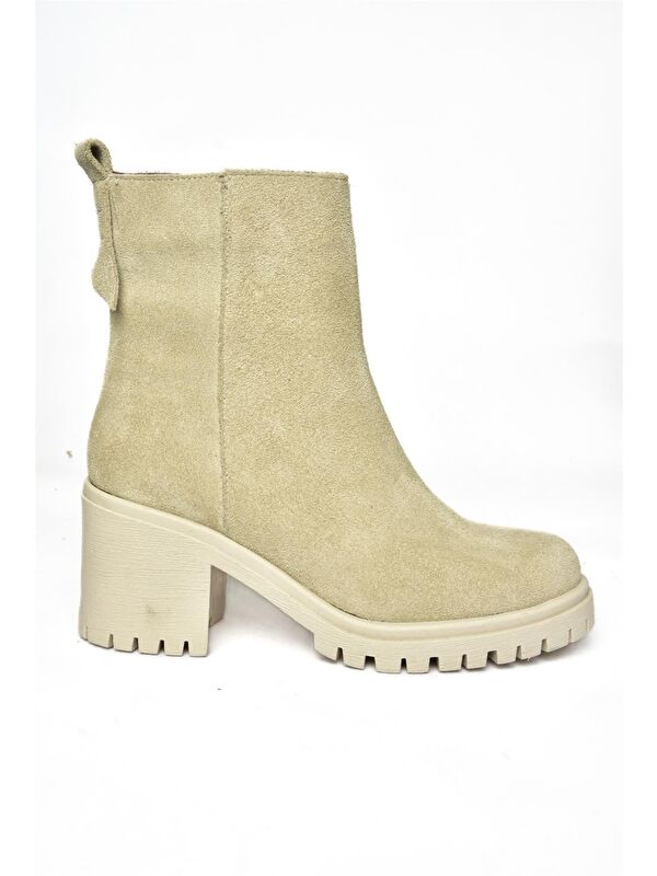 R6540065 Bej Kadın Bot - Görsel 4