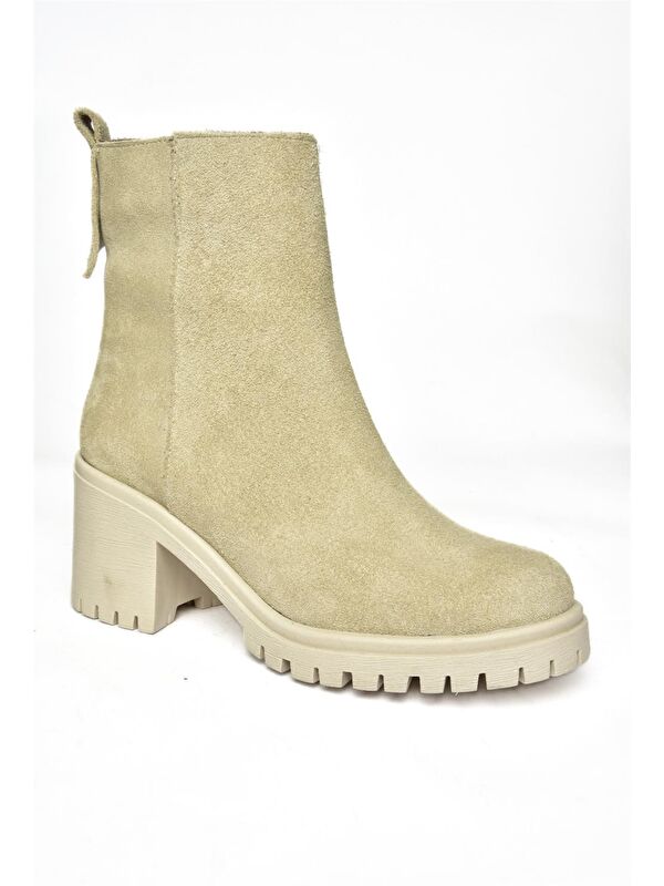 R6540065 Bej Kadın Bot - Görsel 5