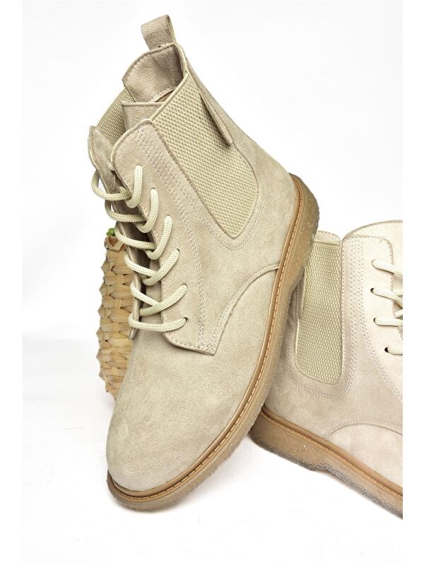 R3749619 Bej Kadın Bot - Görsel 6