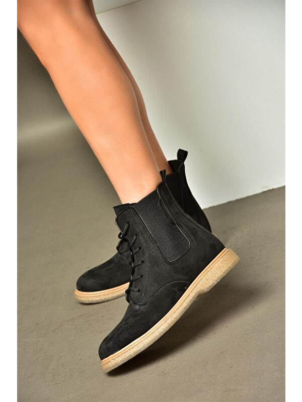 R3749619 Siyah Kadın Bot - Görsel 2