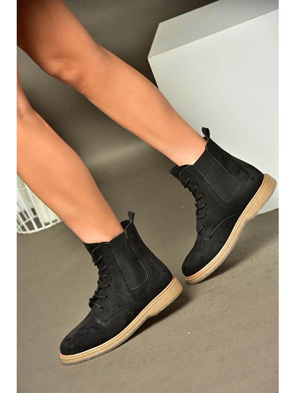 R3749619 Siyah Kadın Bot - Görsel 3