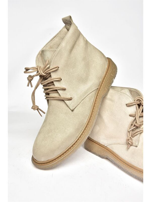 R3749232 Bej Kadın Bot - Görsel 5