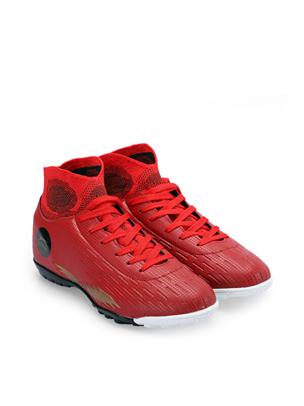 HADAS HS Erkek Futbol Ayakkabı Kırmızı - Görsel 3