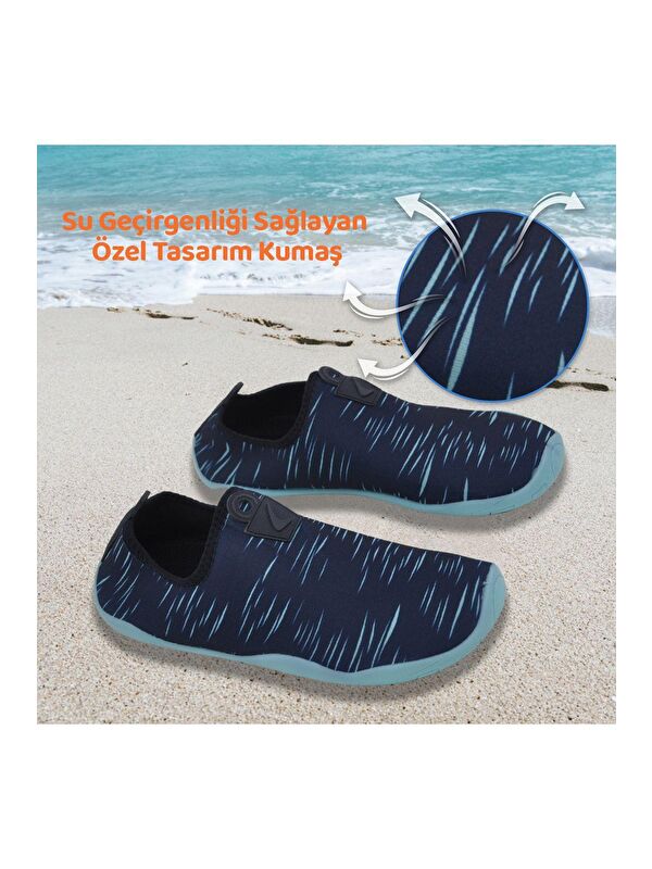 Hayal Çok Amaçlı Plaj ve Deniz Ayakkabısı Lacivert - Görsel 3