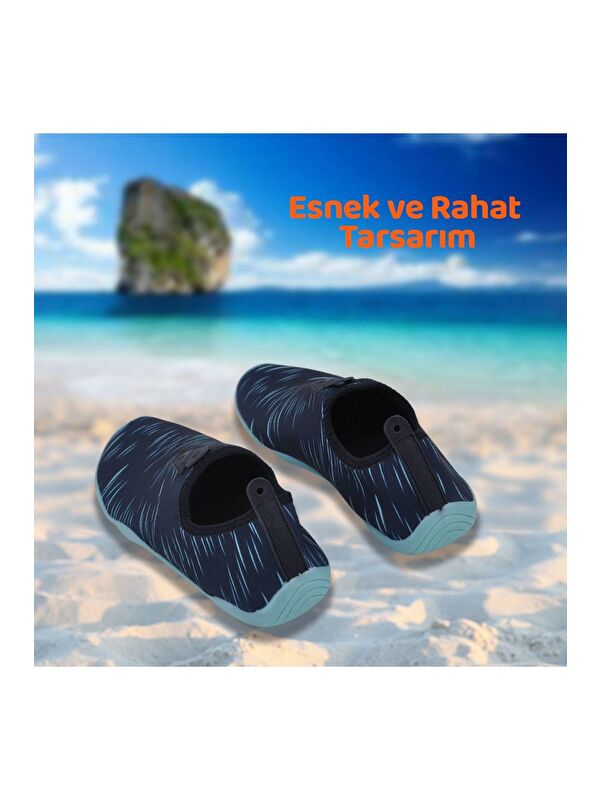Hayal Çok Amaçlı Plaj ve Deniz Ayakkabısı Lacivert - Görsel 4