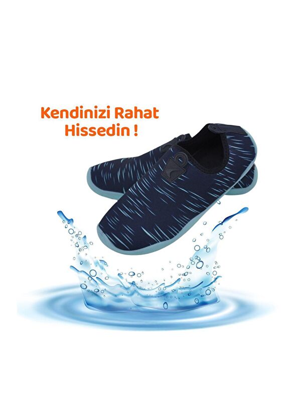 Hayal Çok Amaçlı Plaj ve Deniz Ayakkabısı Lacivert - Görsel 6