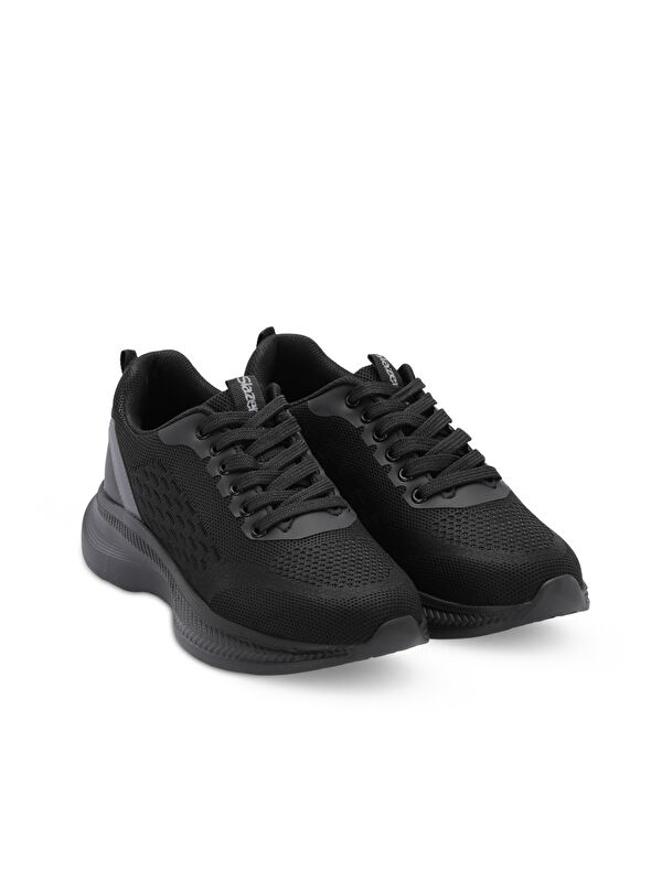 LEMAR Kadın Siyah / Siyah Koşu & Yürüyüş Spor Ayakkabısı - Görsel 3