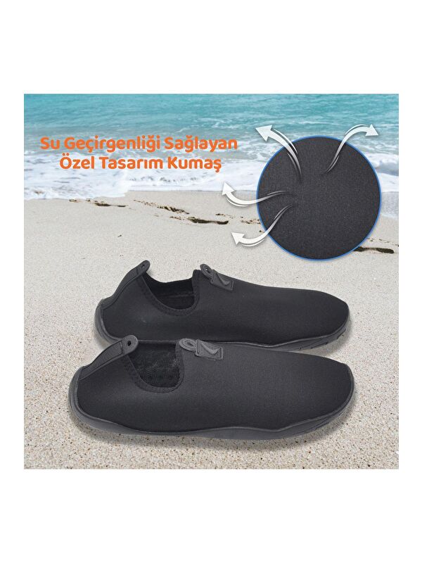 Lab Çok Amaçlı Plaj ve Deniz Ayakkabısı Siyah - Görsel 3