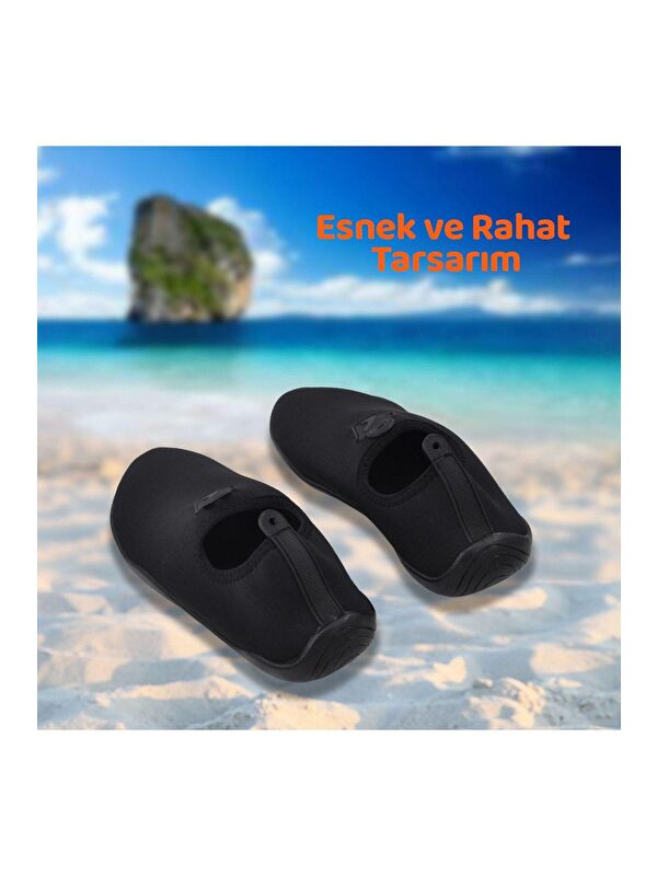 Lab Çok Amaçlı Plaj ve Deniz Ayakkabısı Siyah - Görsel 4