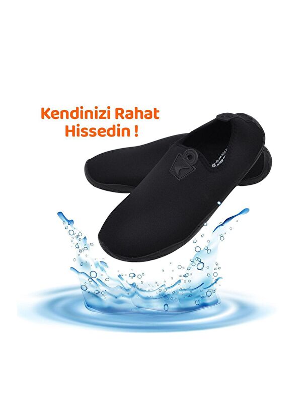 Lab Çok Amaçlı Plaj ve Deniz Ayakkabısı Siyah - Görsel 5