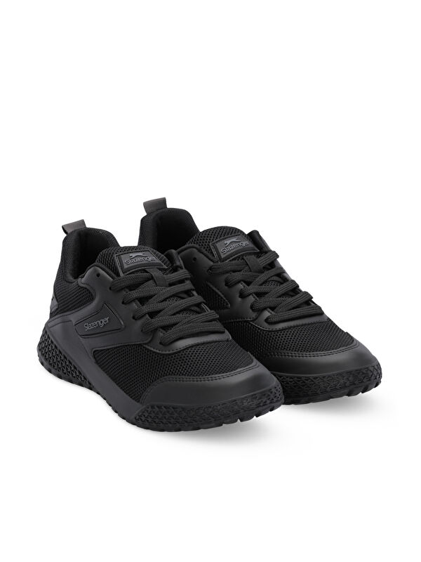 TERANCE I Erkek Siyah / Siyah Sneaker - Görsel 3