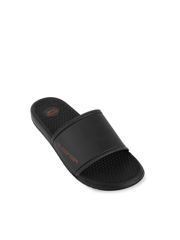 FOOT Erkek Terlik Siyah / Kırmızı - Görsel 3