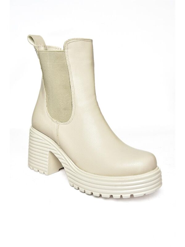 R9960200 Bej Kadın Bot - Görsel 5