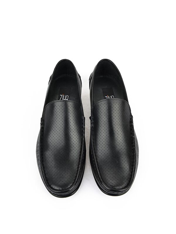 Erkek Hakiki Deri Ayakkabı 12150 6218 Siyah - Görsel 6