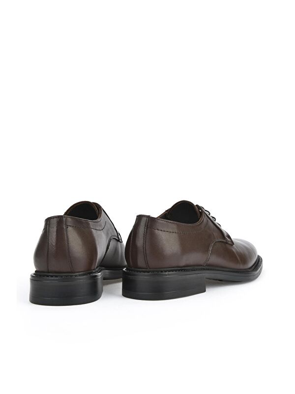 Hakiki Deri Erkek Ayakkabı 133744Z2380 Kahve - Görsel 6