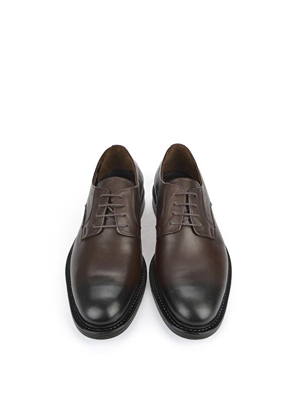 Hakiki Deri Erkek Ayakkabı 133744Z2380 Kahve - Görsel 8