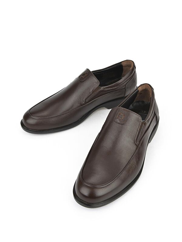 Erkek Hakiki Deri Ayakkabı 13192 16785 Kahve - Görsel 6