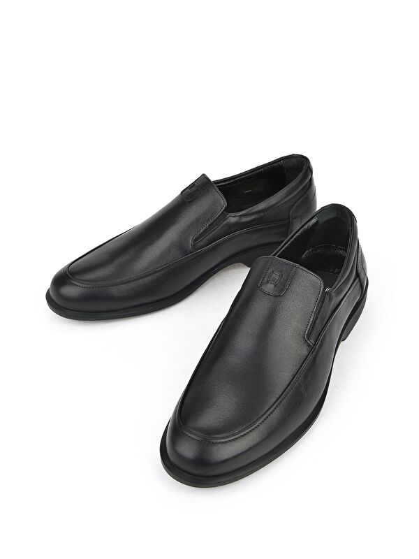 Erkek Hakiki Deri Ayakkabı 13192 16785 Siyah - Görsel 6