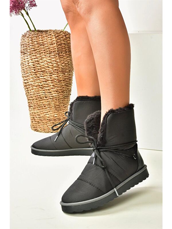 N9730311 Siyah Kadın Bot - Görsel 2