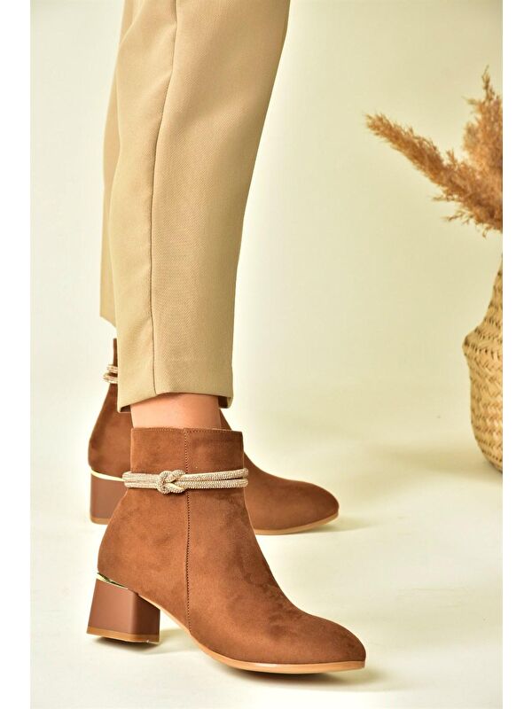 N2510350 Taba Kadın Bot - Görsel 3