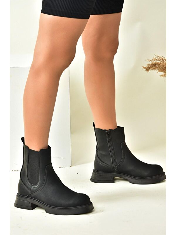 N6742600 Siyah Kadın Bot - Görsel 2