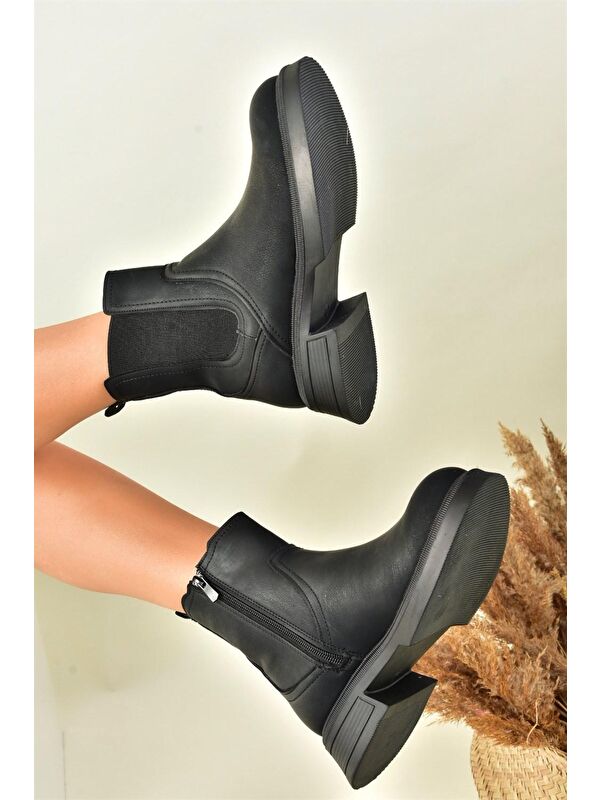 N6742600 Siyah Kadın Bot - Görsel 3