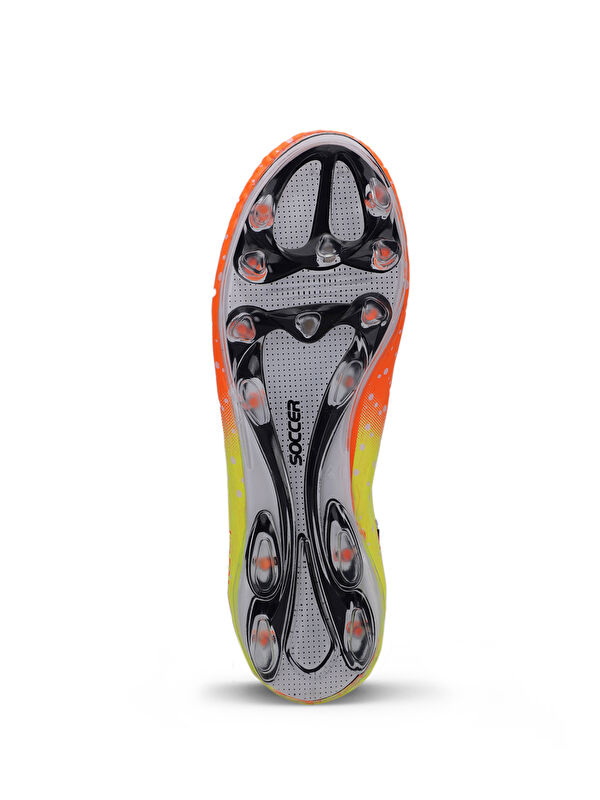 HANIA KRP Erkek Çocuk Halı Saha Turuncu Futbol Ayakkabısı - Görsel 8