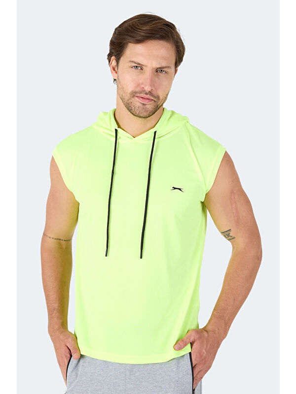 SLAZENGER RAG Erkek Tişört Neon Sarı
