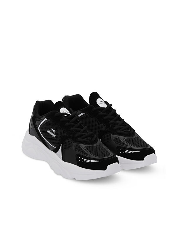 INFERNO I Kadın Siyah / Beyaz Koşu & Yürüyüş Spor Ayakkabısı - Görsel 3