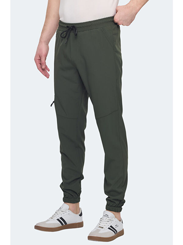 SLAZENGER NATOXI I Erkek Jogger Eşofman Altı Haki