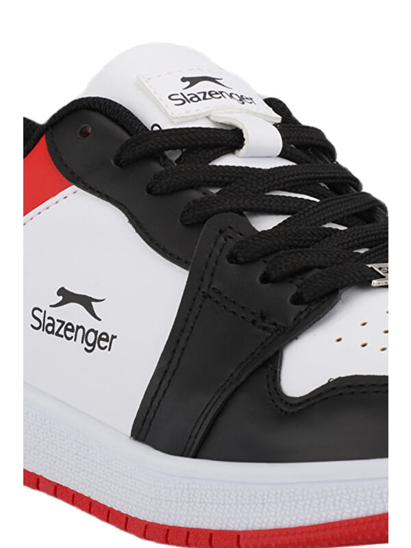 PRINCE I Kadın Beyaz / Siyah / Kırmızı Günlük Spor Ayakkabısı - Görsel 5