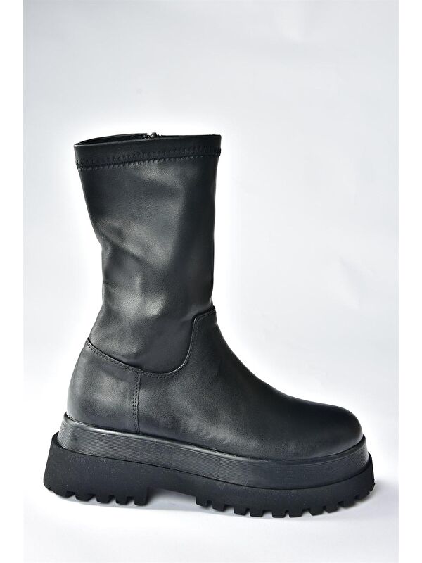 N2670643 Siyah Kadın Bot - Görsel 4