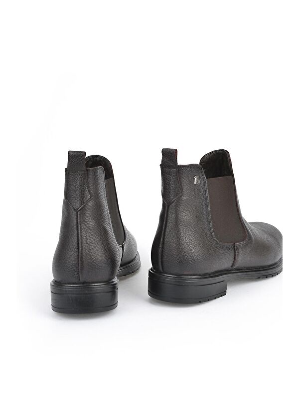 Erkek Hakiki Deri Bot 133447Z101 Kahve - Görsel 6