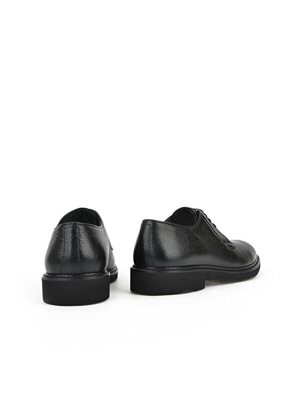 Erkek Hakiki Deri Ayakkabı 123145 1519F Siyah - Görsel 4