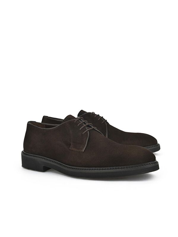 Erkek Hakiki Deri Ayakkabı 123145 1519S Kahve - Görsel 9