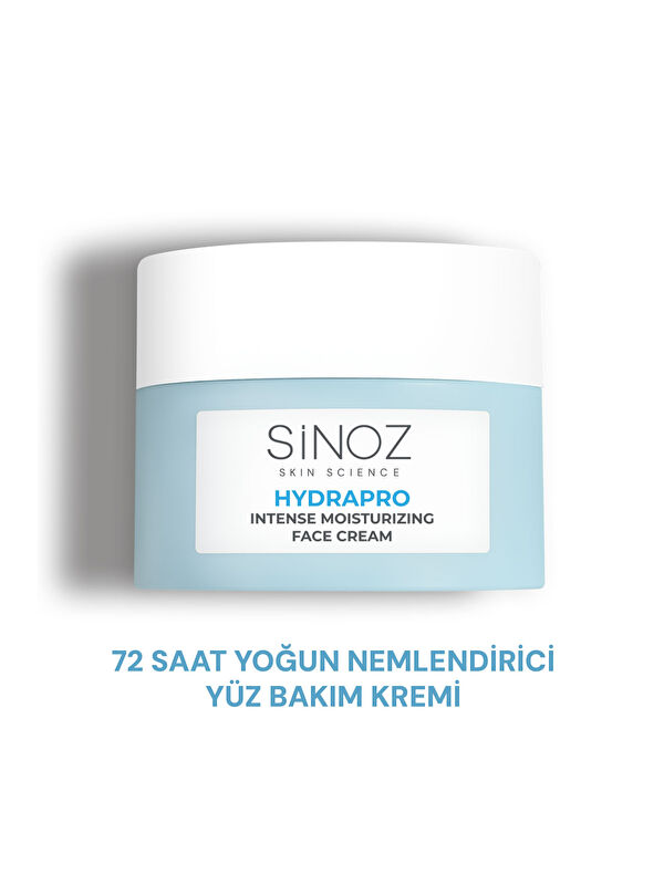 Sinoz Hydrapro Su Bazlı 72 Saat Yoğun Nemlendirici Yüz Bakım Kremi 50 Ml