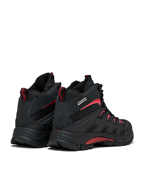 Tonny Black Siyah Tonny Black Rahat Kalip Unisex İtici Özellikli Bağcıklı Bot