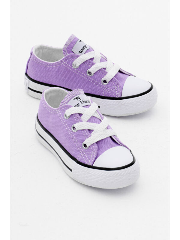 Tonny Black Mavi Tonny Black Rahat Kalip Çocuk Unisex Bağcıklı Sneaker