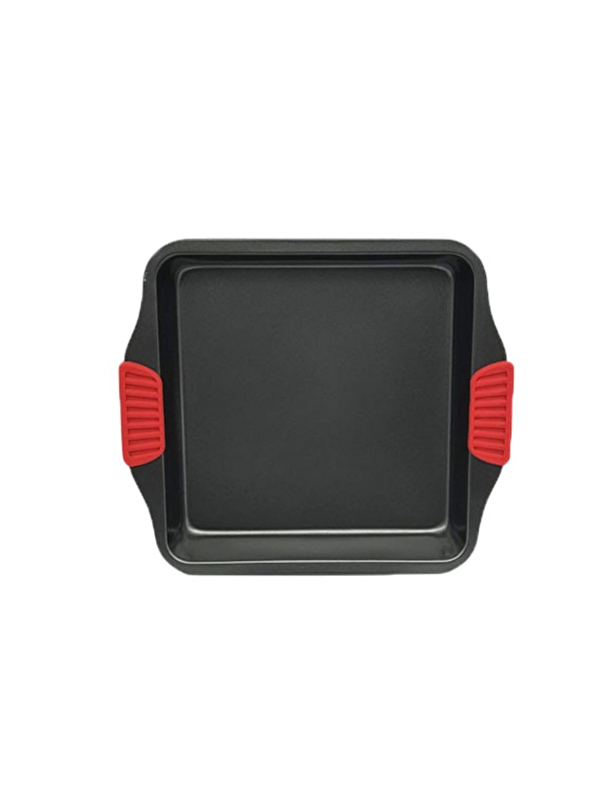 Kitchen Design Lab Karbon Siyah Çelik Orta Boy Fırın Tepsisi 24 x 30 x 7 cm - 1 Adet